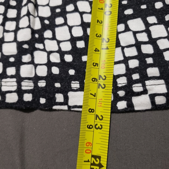 Cable and Guage geometric print long sleeve shirt size S - Picture 6 of 7